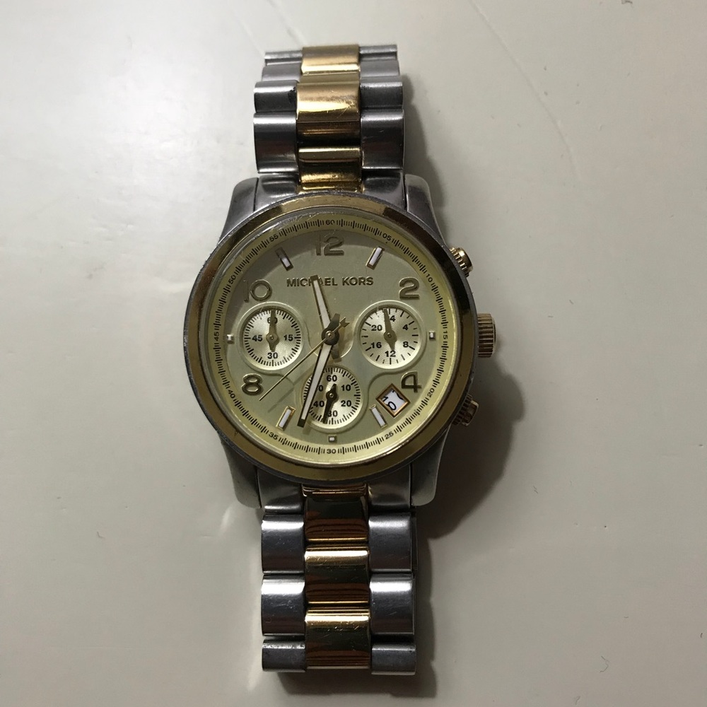 Michael Kors - Two Tone Bracelet Watch